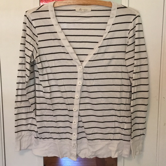 Forever 21 light weight thin striped cardigan - Picture 1 of 2